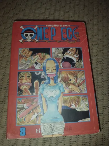One Piece 3 em 1 Mangá Volume 8