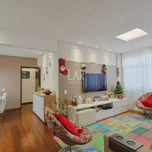 Apartamento à venda, 3 quartos, 1 suíte, 2 vagas, Sion - Belo Horizonte/MG