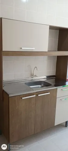 Kit cozinha com pia inox novo por 390,00