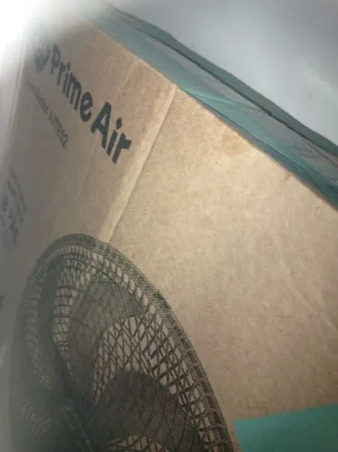 Ventilador na caixa 