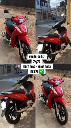 HONDA BIZ 125 23/24 única dona