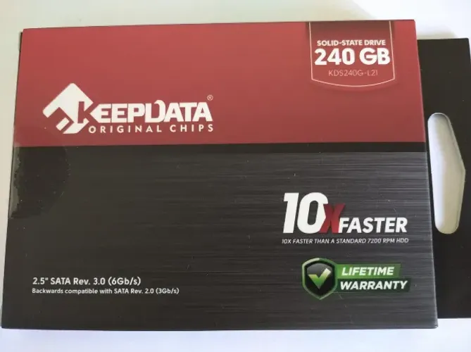 HD ssd Keepdata 240gb Sata 3 KDS240G-L21 550mb/s - novo