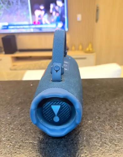 Jbl Charge 6 azul com nota fiscal e garantia