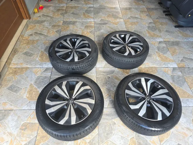 Rodas aro 17 vw tcross 2024
