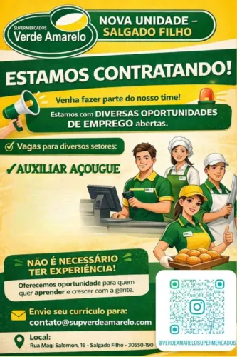 Vaga de emprego!