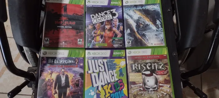 Vendo jogos originais de Xbox 360