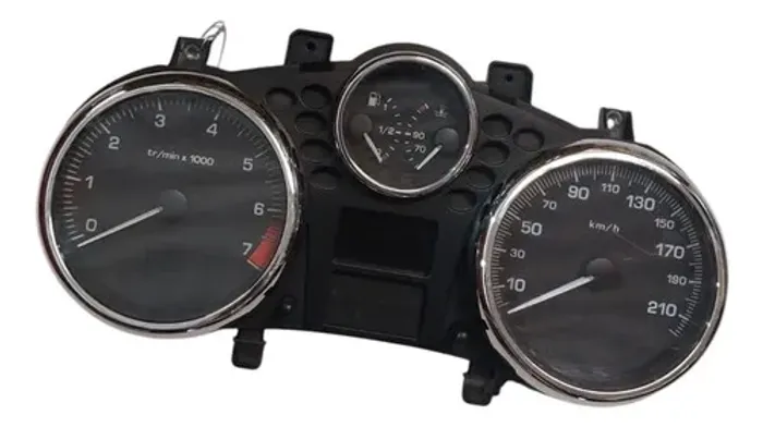 Contagiro Painel De Instrumentos Peugeot 207 Sw 1.6 Aut 2011 Preto