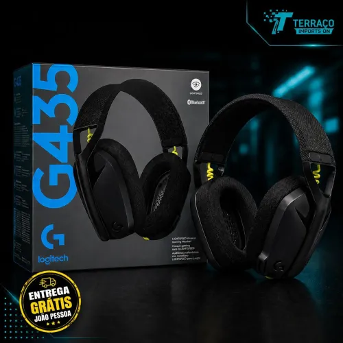 HEADSET GAMER LOGITECH G435 LIGHTSPEED + BLUETOOTH