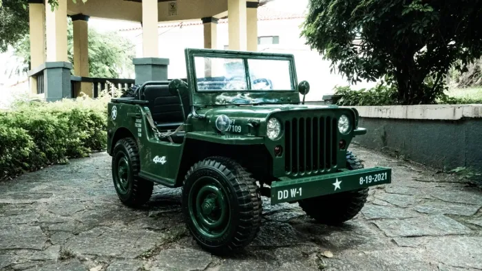 Carrinho Eletrico Jeep Militar