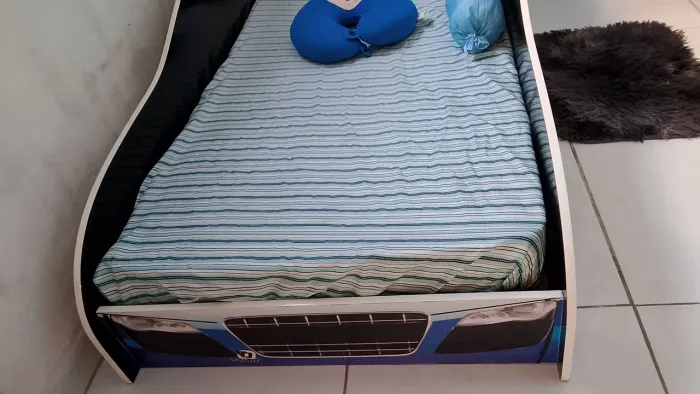 Cama infantil+colchão 