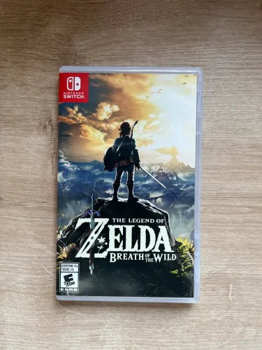 Jogo The Legend of Zelda Breath of the Wild (Mídia Física)