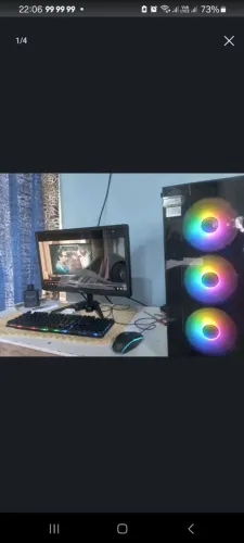 PC gamer com placa de video