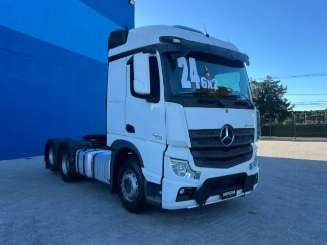 Caminhão Mercedes Benz New Actros 2548 6x2 ano 2024 Com Freio Retarder Mb 2546
