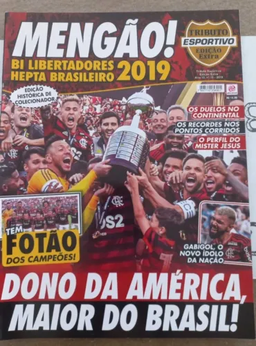 Flamengo 2019 - revista da saga