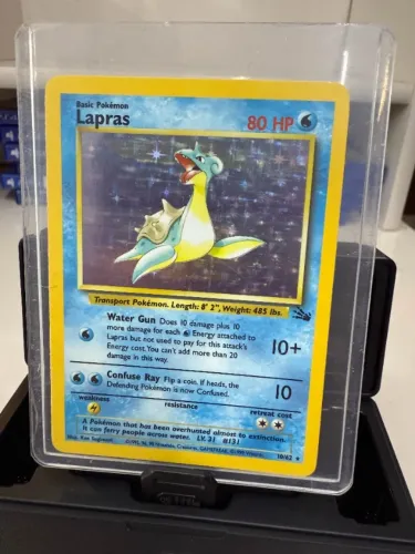 Lapras Fossil Carta Pokemon