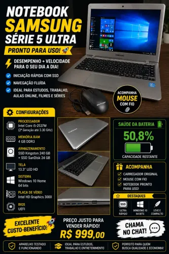 Notebook Samsung