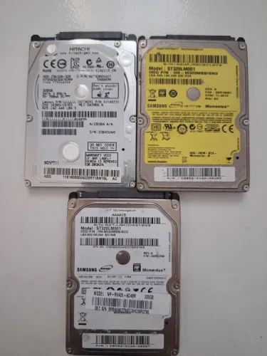 3 hds 320GB notebook 2.5