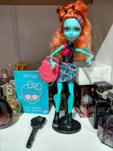 Boneca Monster High, filha do Monstro do Lago Ness.