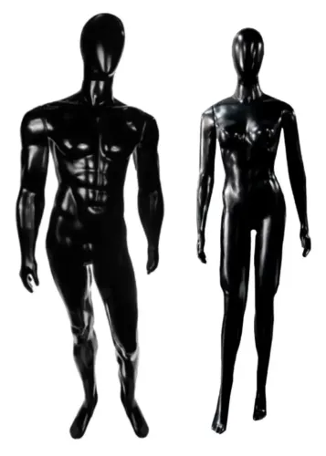 Manequim corpo fitness Masculino + Feminino