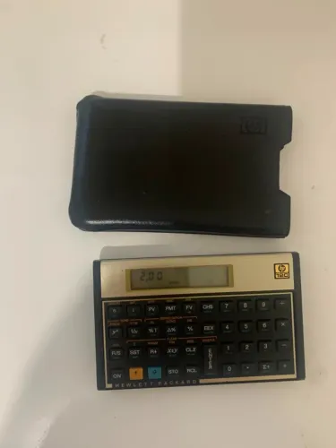 Calculadora HP 12c Original!