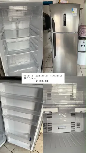 Vendo geladeira de inox