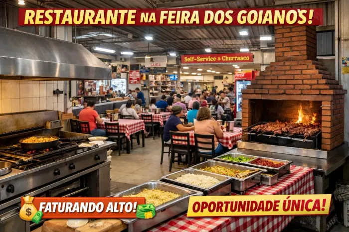 Vendo restaurante na feira ados goianos Taguatinga Norte