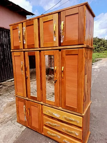 Guarda roupa casal - madeira jatobá