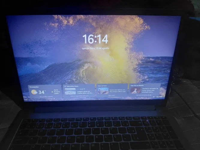 ?Notebook Lenovo IdeaPad 1i | Intel Core i5 12ª Gen | 8GB RAM | SSD 512GB | Estado de Novo