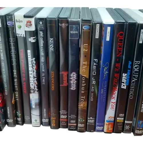 Dvd musicas diversas 17 dvds