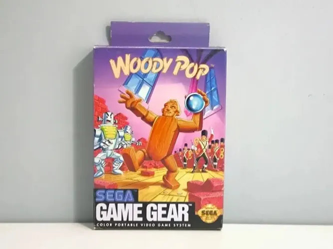 Woody Pop - Sega Game Gear | Completo com Caixa e Manual