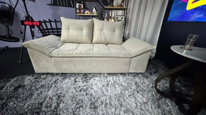 Conjunto de sofá 2 e 3 lugares