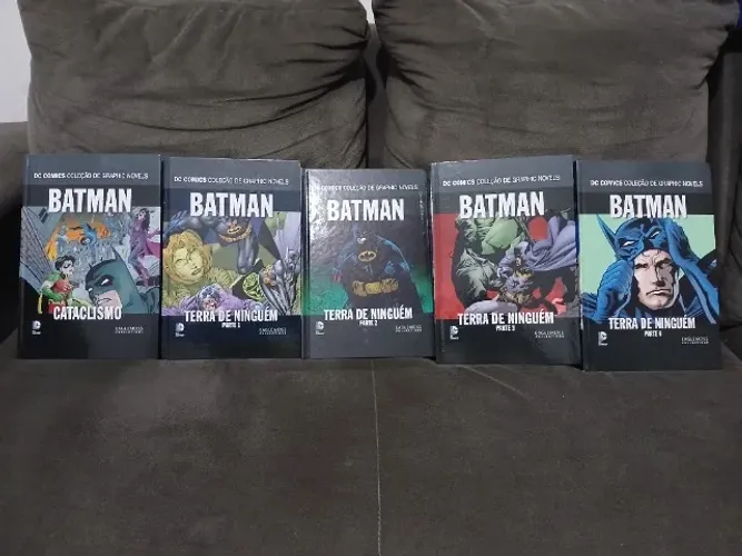 Coleção Batman: Cataclismo + Terra de Ninguém 1 a 4