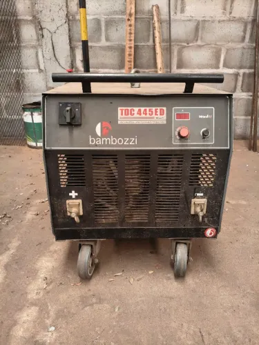 Máquina de Solda Bambozzi Eletrodo e Tig TDC445ED 430 amper