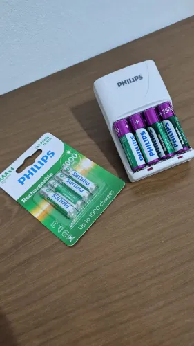 Pilhas recarregáveis