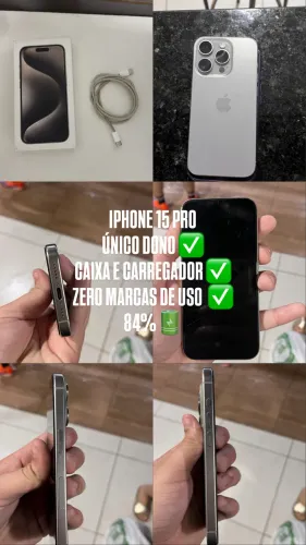 IPHONE 15 PRO ÚNICO DONO 