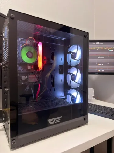 PC Completo Intel i5 8ª Geração | 16GB RAM RGB | SSD 480GB + HD 1TB
