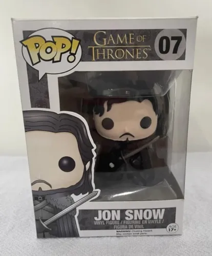 Funko Pop - Game of Thrones - Jon Snow - Novo, Original e Importado - Raridade!