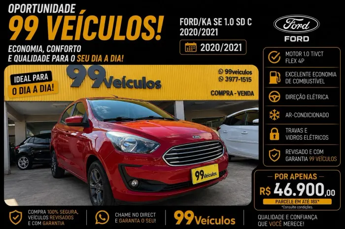 Ford KA+ Sedan 1.0 Tivct Flex 4P 2021