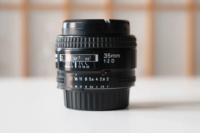 Lente Nikon 35 2.0