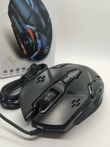 Mouse Com Fio G5 Gamer 3200dpi Com Led Rgb 6 Botões 