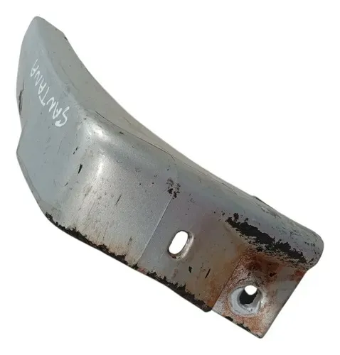 Ponteira Traseira Esquerda Spoiler Saia Lateral Vw Santana Cinza