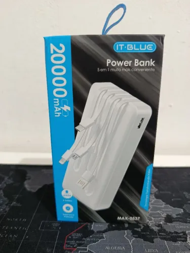 Carregador portátil Power Bank 20.000mAh / SUPER PROMOÇÃO