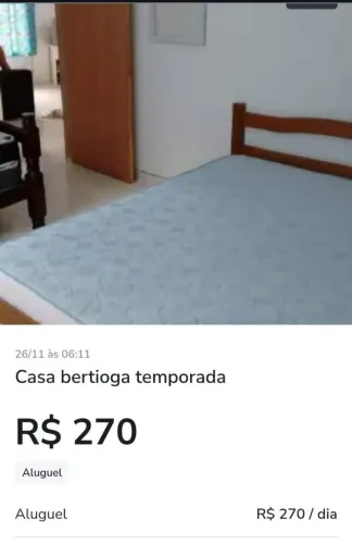 Casa bertioga/temporada