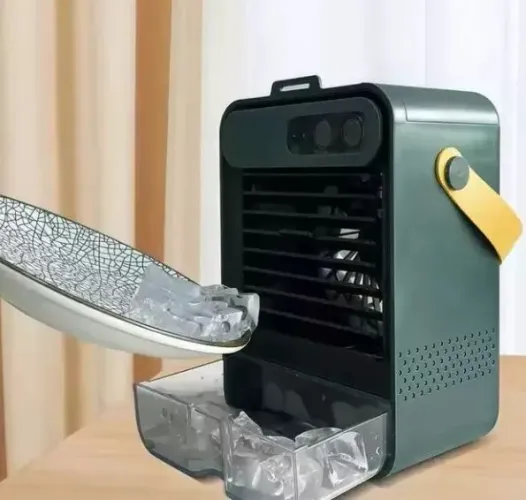 MINI AR CONDICIONADO COM GELO/UMIDIFICADOR