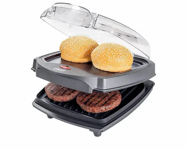 Grill Elétrico para Hambúrguer - Oster
