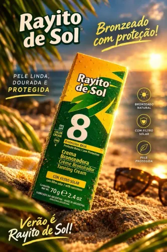 Bronzeador Rayto de SOL