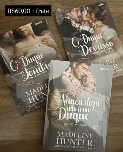Série Decant Dukes Society - Madelaine Hunter