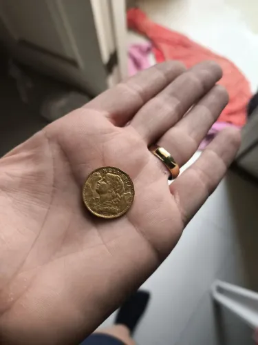 Moeda antiga de colecionador
