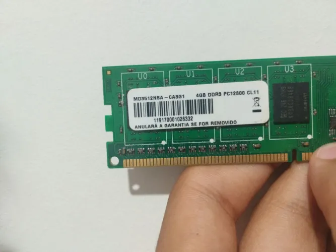 Memória RAM 4GB DDR3 1600MHz Multilaser (Samsung) - Desktop