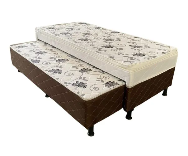Cama com auxiliar Paris Nature Gabrielli - Gabrielli Móveis tebarrot